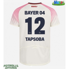 Bayer Leverkusen Edmond Tapsoba #12 Bortatröja 2025-26 Kortärmad